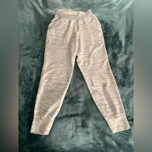 Old navy active joggers zebra print size small